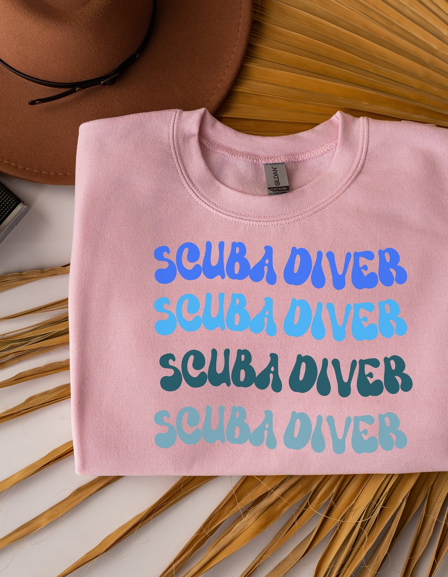 Exploring the Depths in Style: Get Your Retro Scuba Diver Sweatshirt, Cute Scuba Crewneck Sweatshirt, Gifts for Scuba Diver, Gift for her