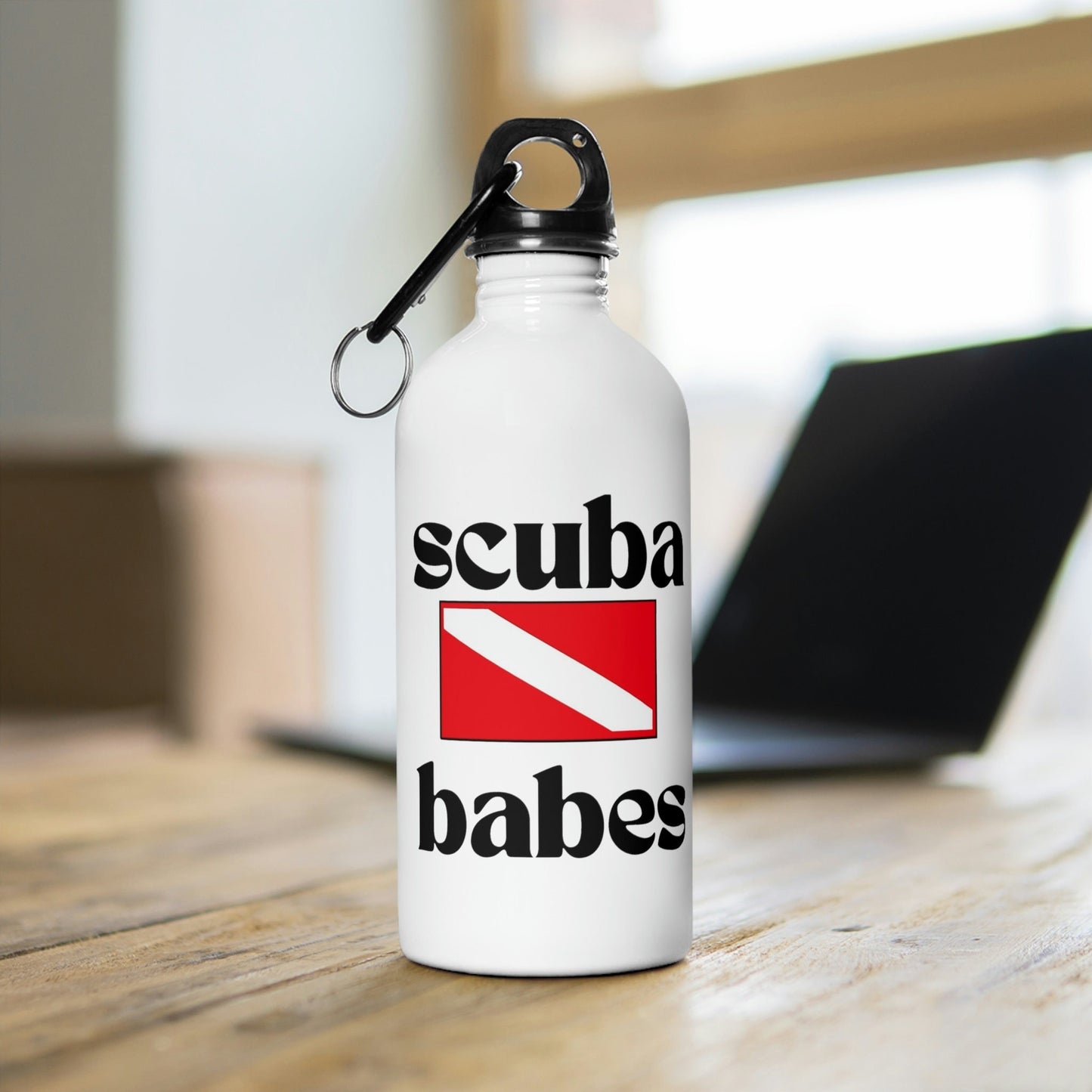Cute Scuba Dive Water Bottle, Unique Scuba Gift, Gift for Her, Scuba Dive, Dive Gift