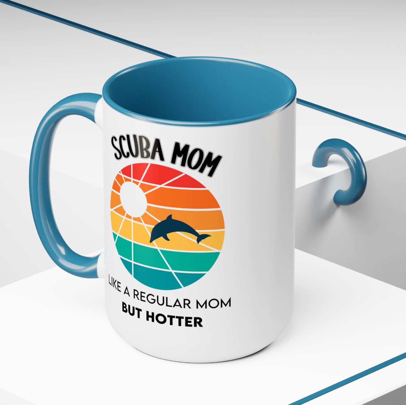 Scuba Mom Coffee Mug for Mother's Day, Scuba Mothers, Scuba Gift, Gift for Scuba Diver