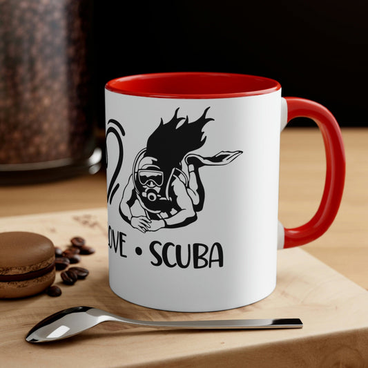 Unique coffee mug Gift for Scuba DIver, Scuba diver gift, Gift for her