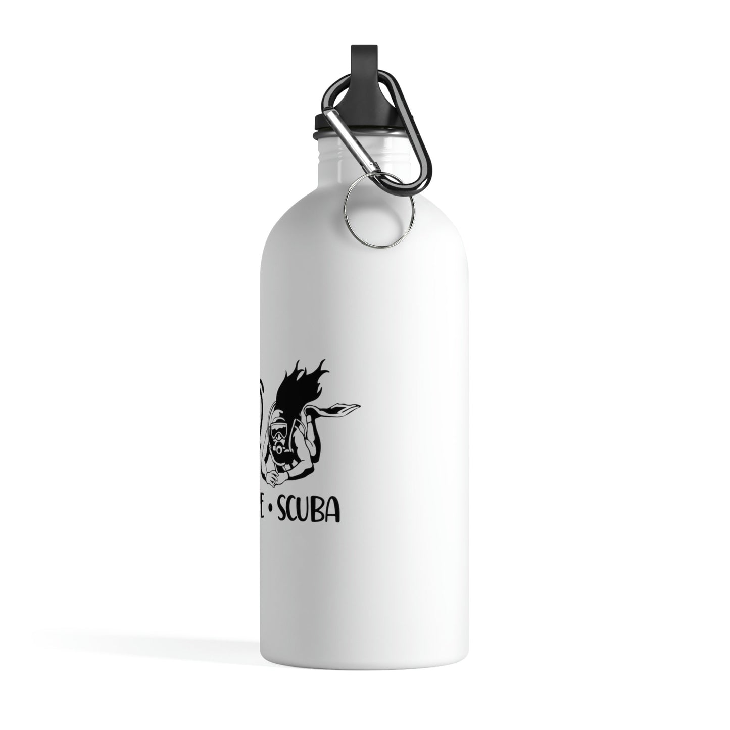 Scuba Diver Water Bottle, Cute Scuba Gift, Unique Scuba Gift, Gift for Her, Scuba Diving