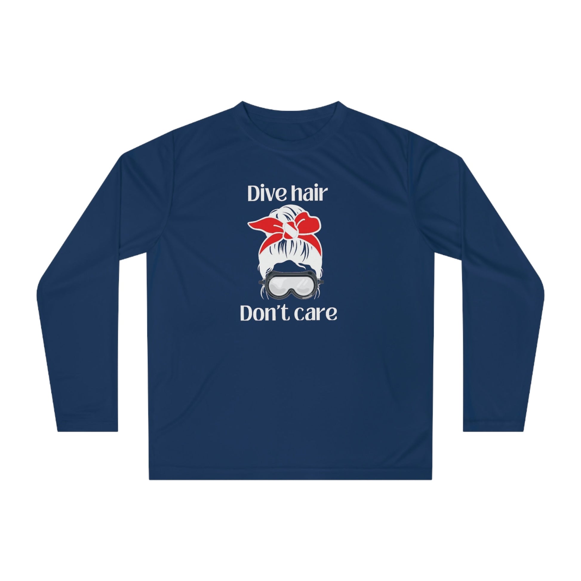 Dive Hair Don't Care- Women's Scuba Rash Guard