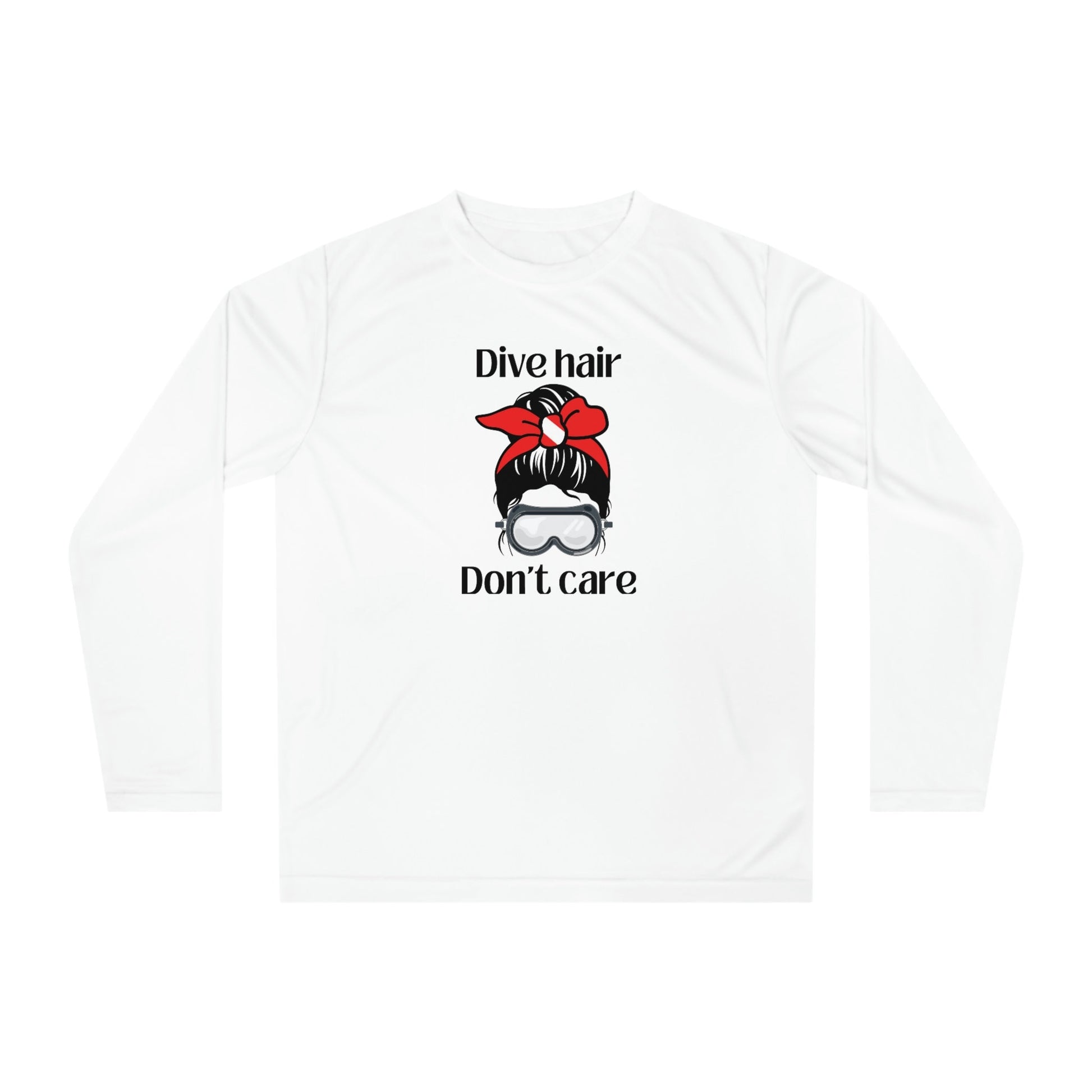 Dive Hair Don't Care- Women's Scuba Rash Guard