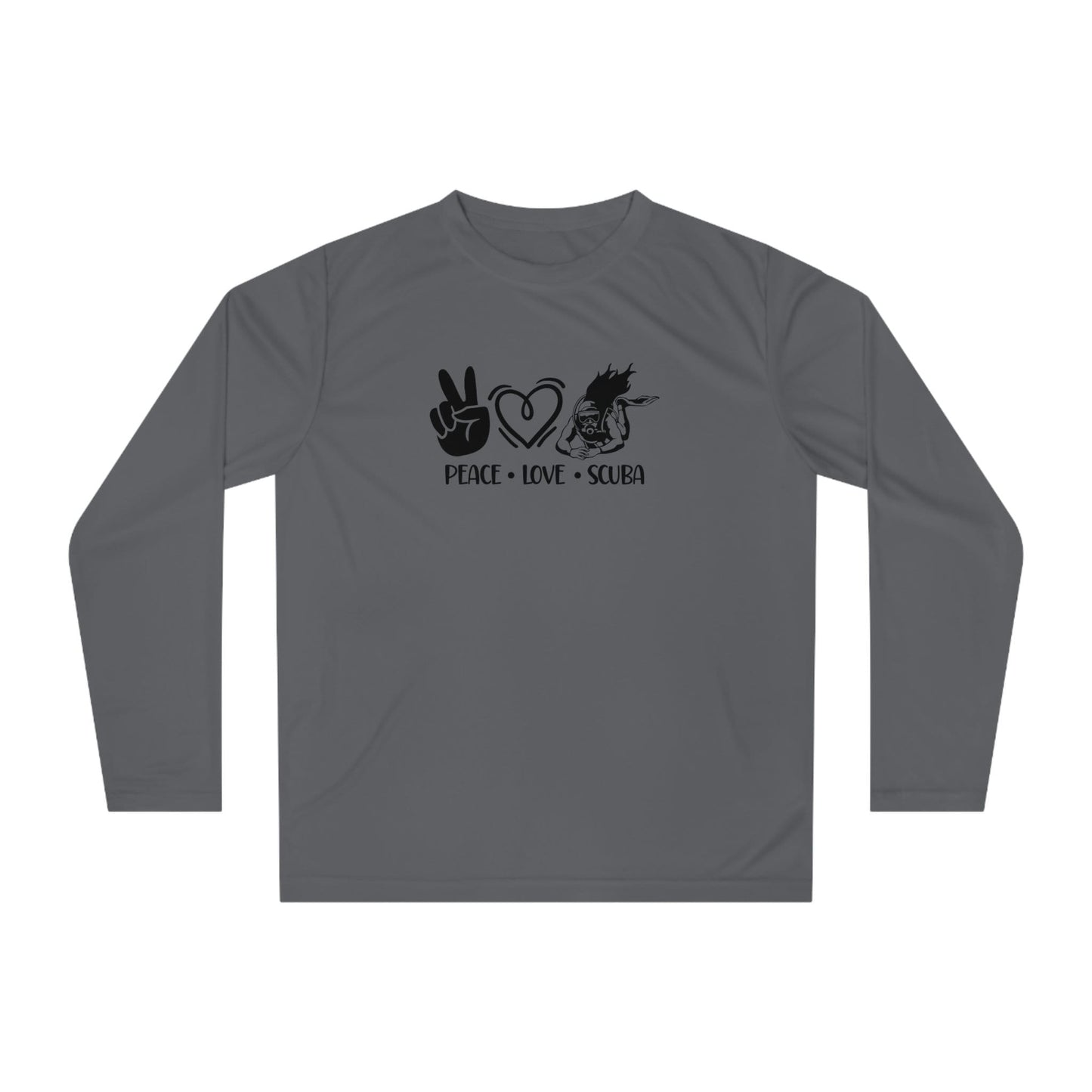 Peace Love Scuba- Women's Scuba Rash Guard