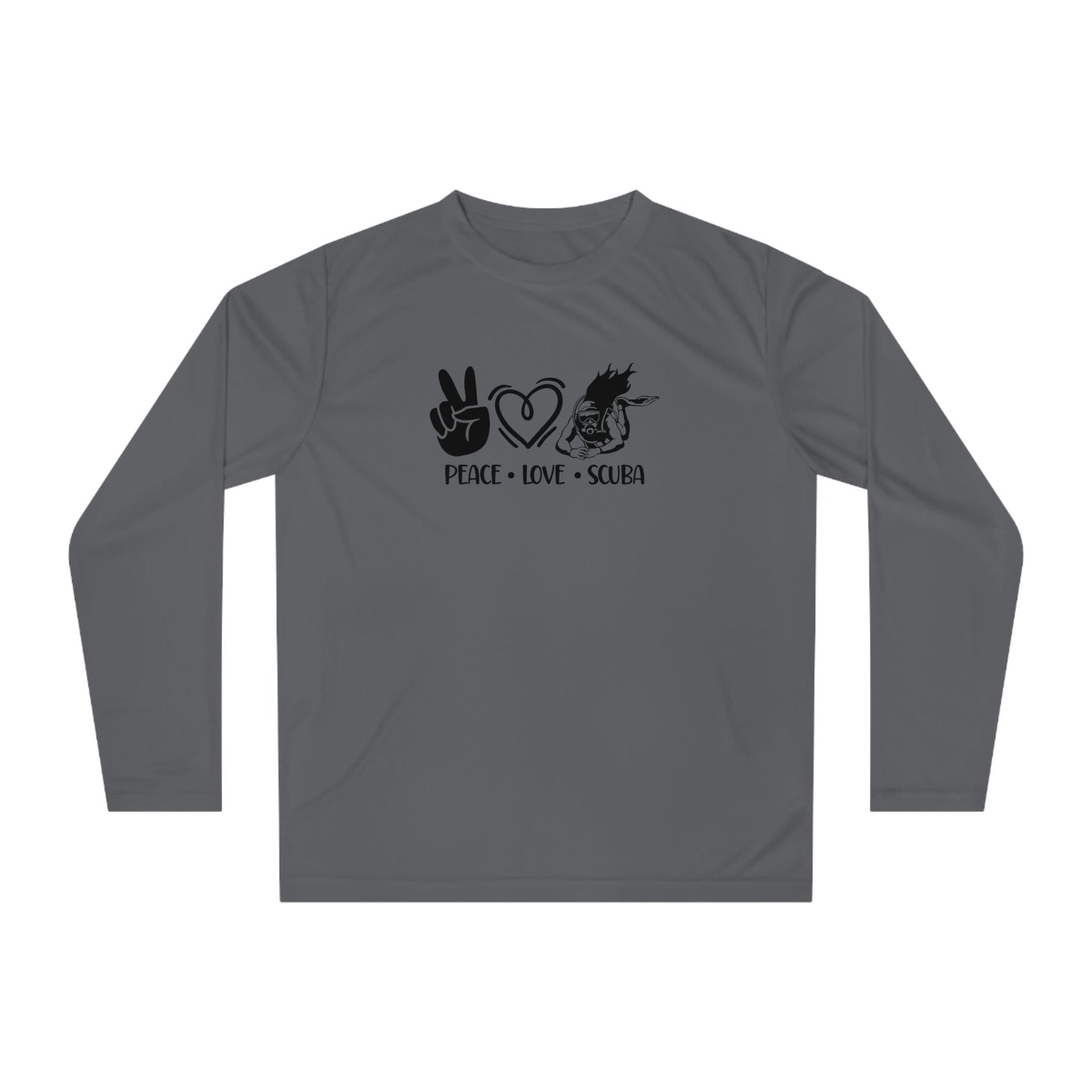 Peace Love Scuba- Women's Scuba Rash Guard